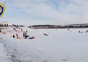 В Гродно 6-летняя девочка получила серьезные травмы, катаясь на тюбинге