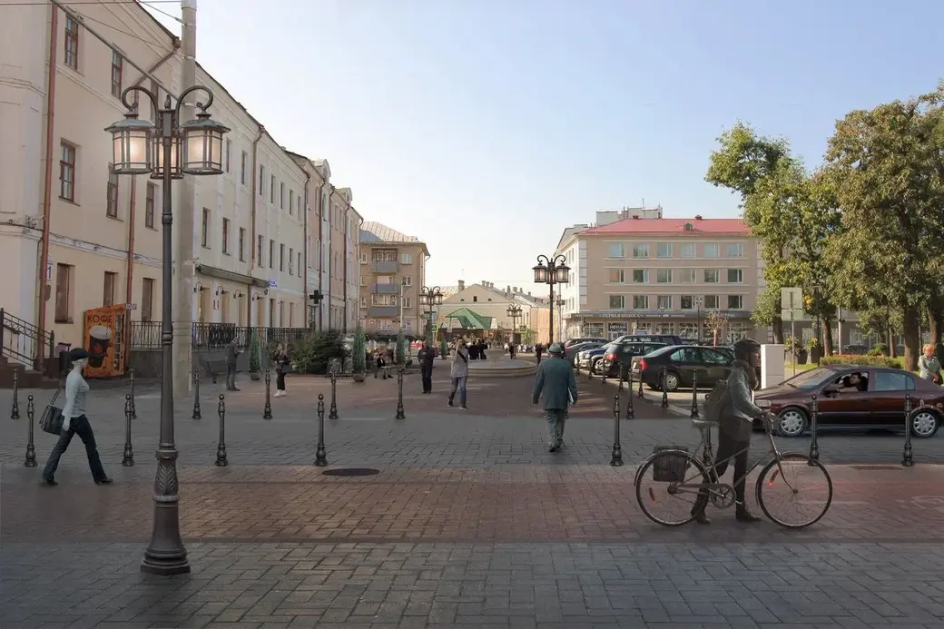 Пешеходную улицу Ленинскую в Могилеве ждут изменения. Фото ТК-Могилев – мой город! Проектное решение.