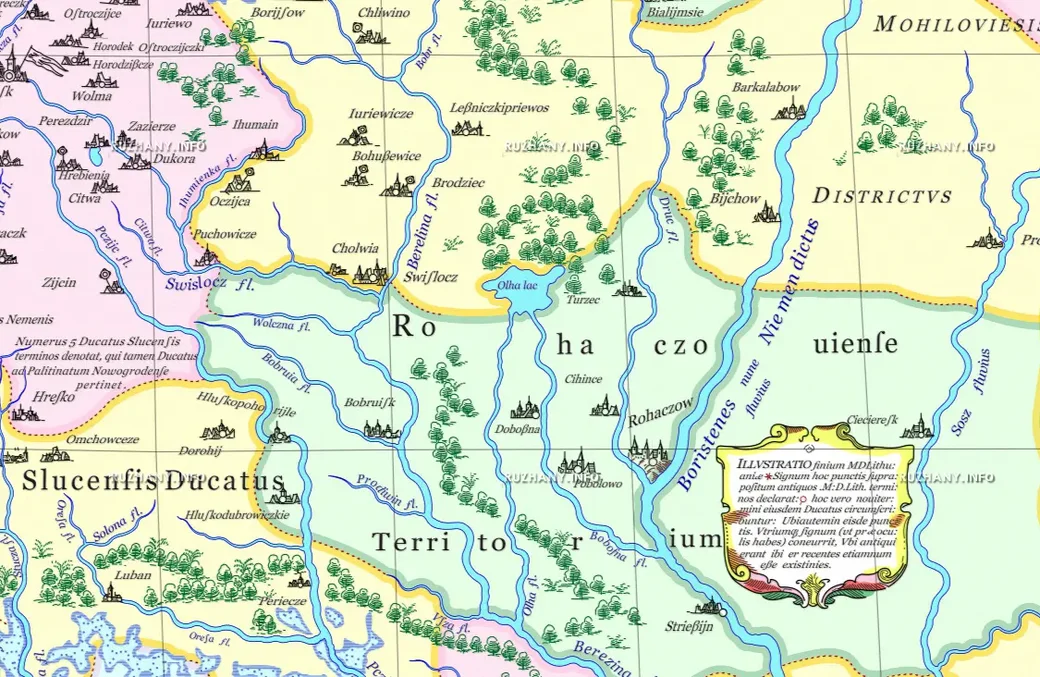 Magni Dvcatvs Lithvaniae… 1613. Современная реконструкция © Королёв, портал Ружаны