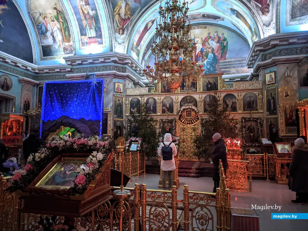 Рождество в Свято-Петро-Петровском соборе. Гомель, 7 января 2024 года