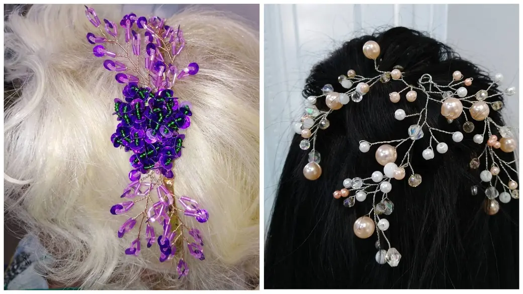 Могилев. Украшения, созданные Аленой Иванчиковой.