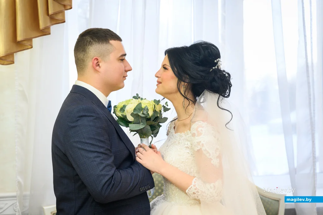 12.01.2024. Отдел ЗАГС Бобруйского горисполкома. Свадьба Дмитрия и Александры Мирошиных.