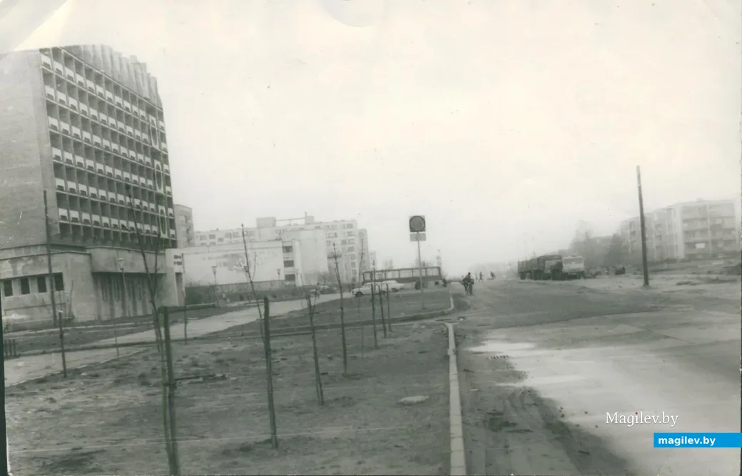 Бобруйск, конец 70-х годов прошлого века. Улица 50 лет ВЛКСМ.