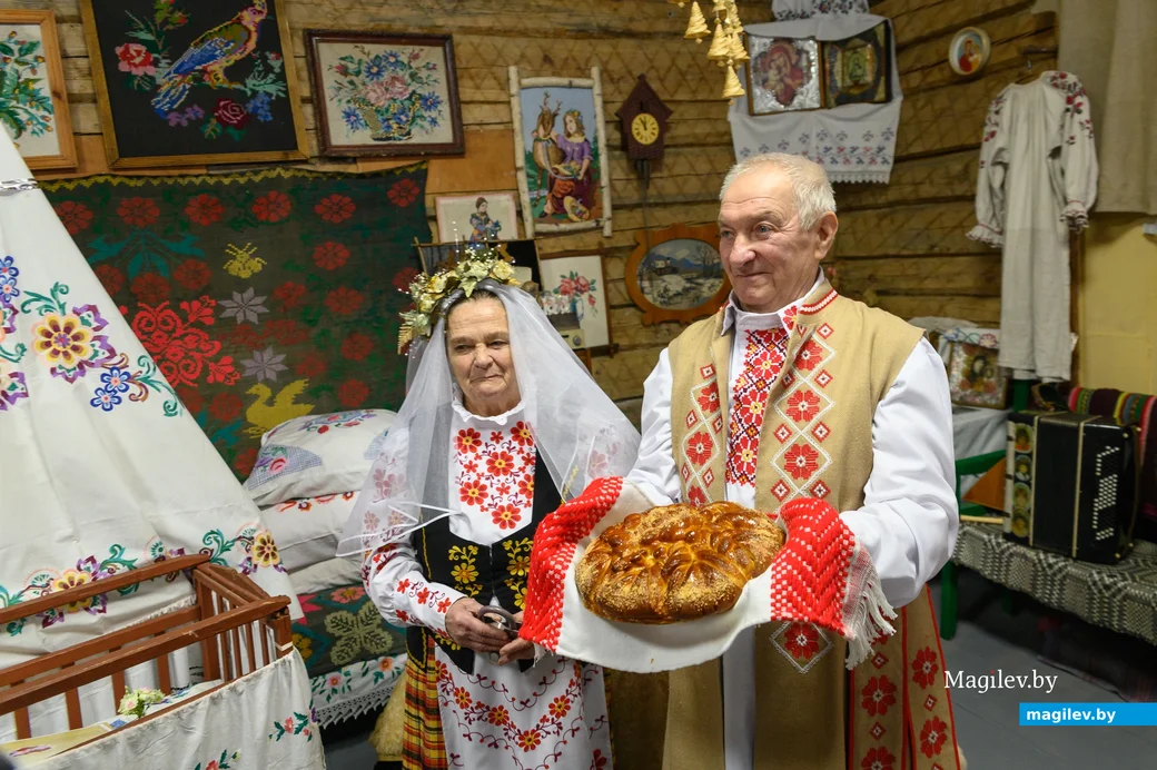 14.01.2024. Дом народнай творчасцi, Пятровiчы, Бабруйскi раён . «Жалезнае» вяселле (65 гадоў у шлюбе)