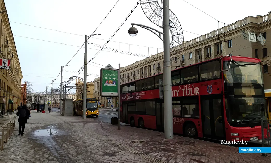 12.01.2024 г., Минск. Экскурсионный автобус «Сити Бас».