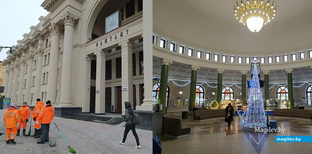 12.01.2024 г., Минск. Главпочтамт.