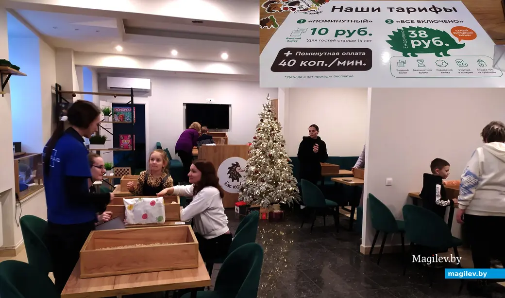 13.01.2024 г., Минск, проспект Независимости. Еж-кафе.