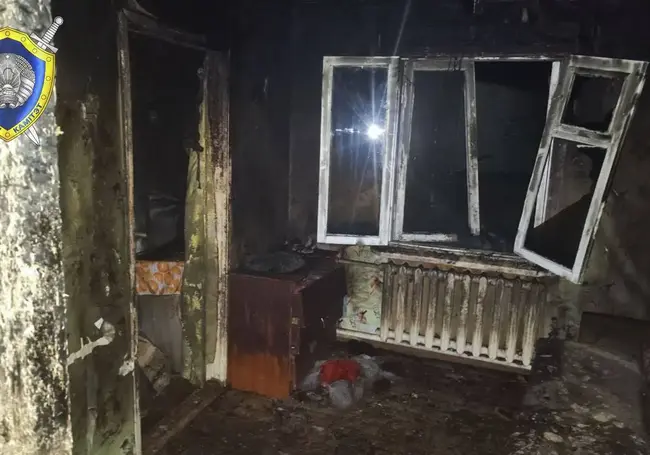 В Мстиславском районе на пожаре погиб ребенок
