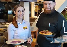 Место, где классические блюда превращают в ресторанный изыск. Побывали на фесте «Зімовы смак» в гастробаре «Цоколь»