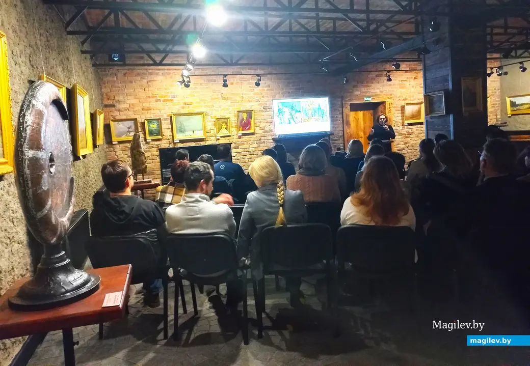 27.01.2024 г., Могилев, «Арт-центр у Молчанова», лекция «Душа живая акварели».