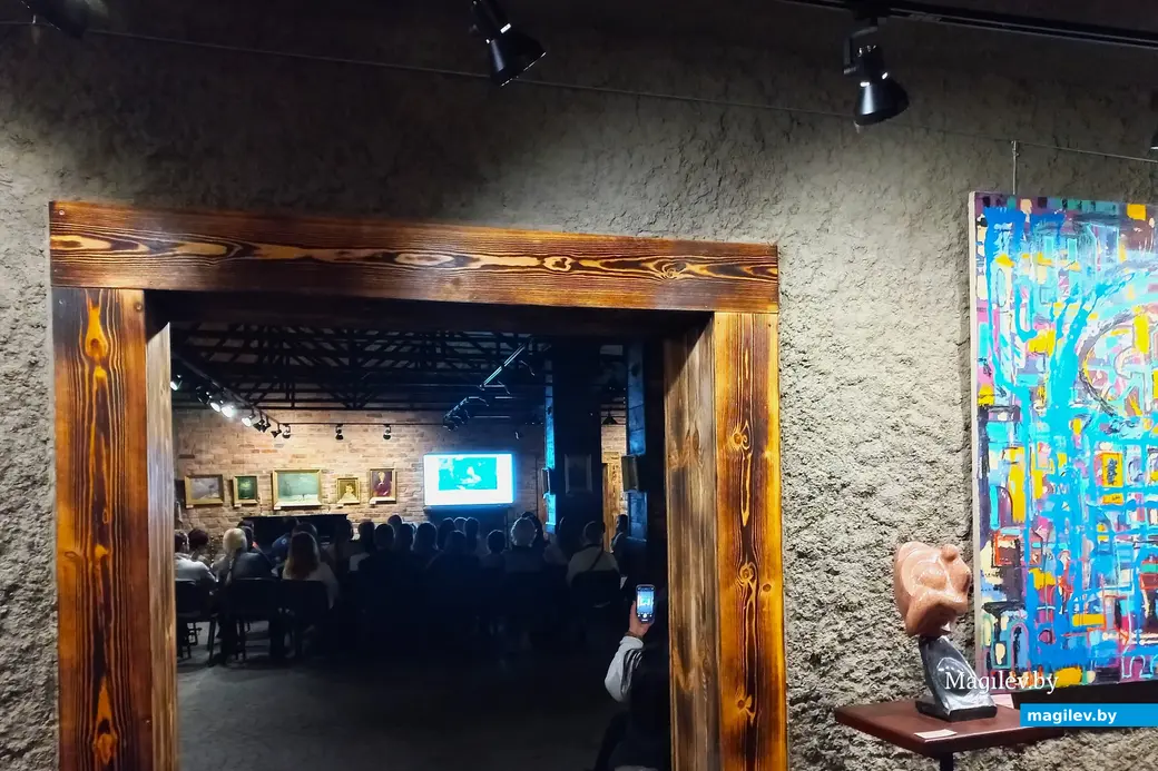 27.01.2024 г., Могилев, «Арт-центр у Молчанова», лекция «Душа живая акварели».