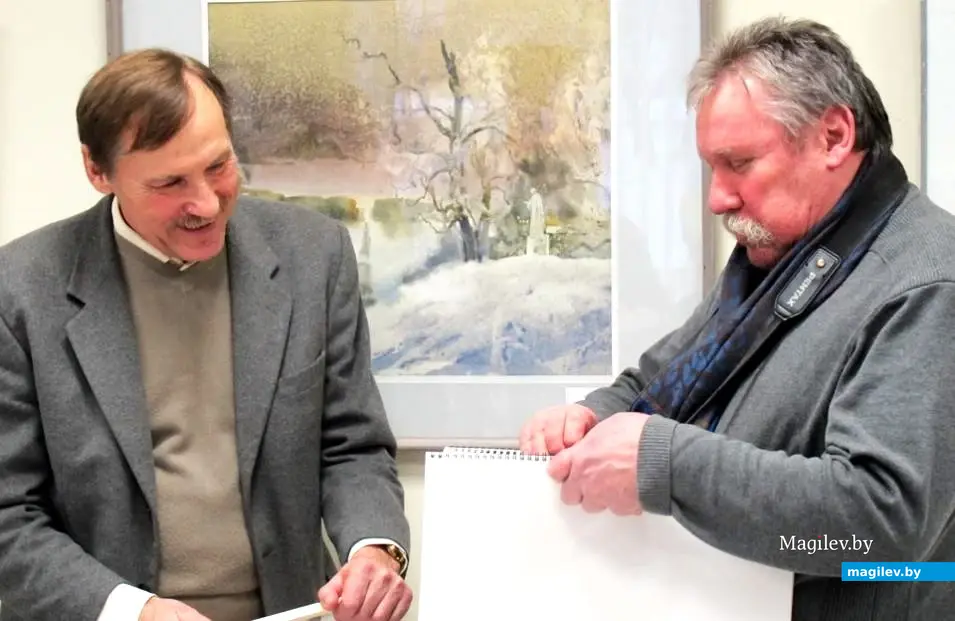 2018 год, Могилев. Федор Киселев (слева) и Мирон Щудло.