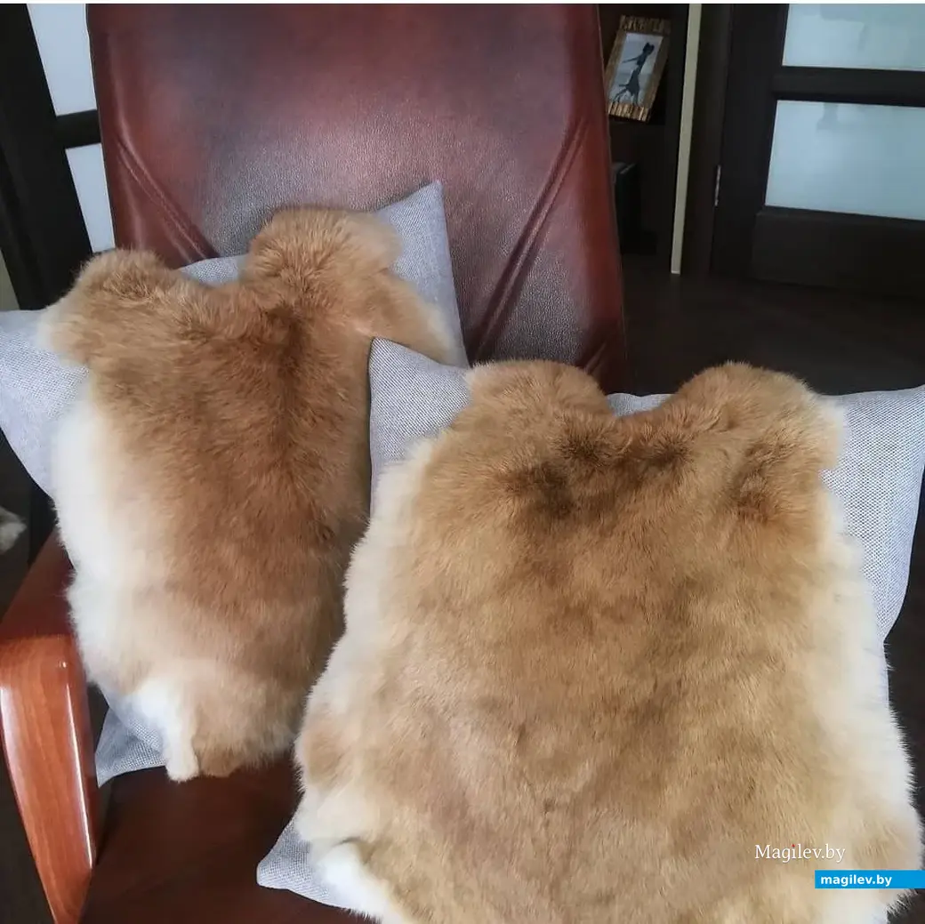 24.01.2024 г. Изделия Екатерины Билоус из шкурок новозеландских кроликов.