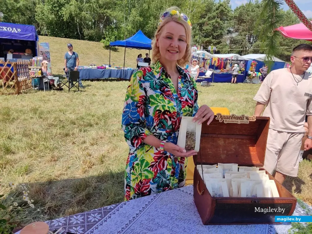 17.06.2023 г. На чайном фестивале в агрогородке Восход Могилевской области.