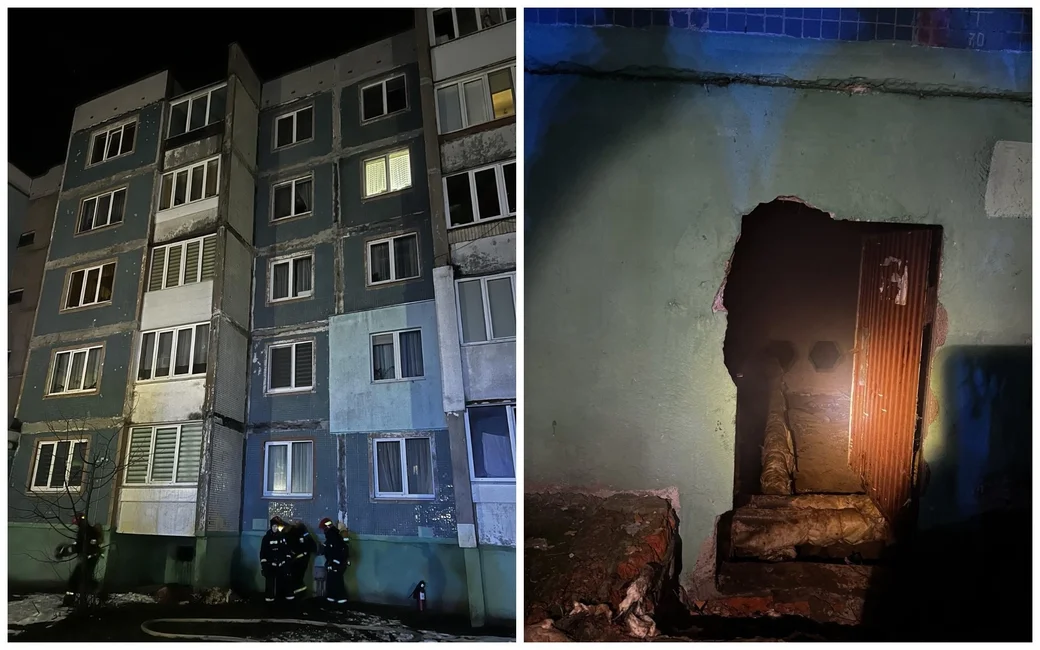 1.02.2024 г. Бобруйск. Фото с места происшествия предоставлено Могилевским областным УМЧС
