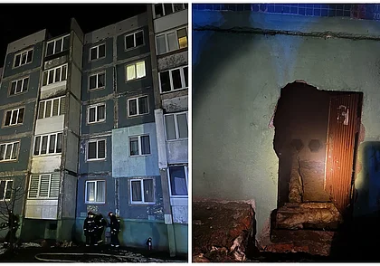 В Бобруйске горел подвал дома. Погиб неизвестный мужчина