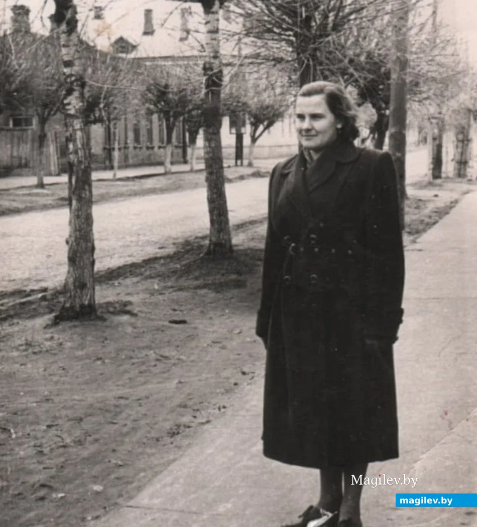 Евгения Филипповна Матуль, Бобруйск, 1950-е годы.