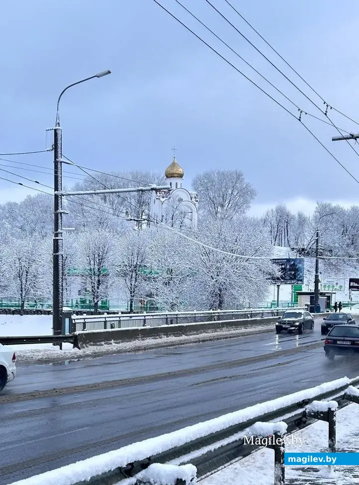 5 февраля 2024 г. Могилев. Зимняя сказка в городе! Фото Алины Логвиновой.