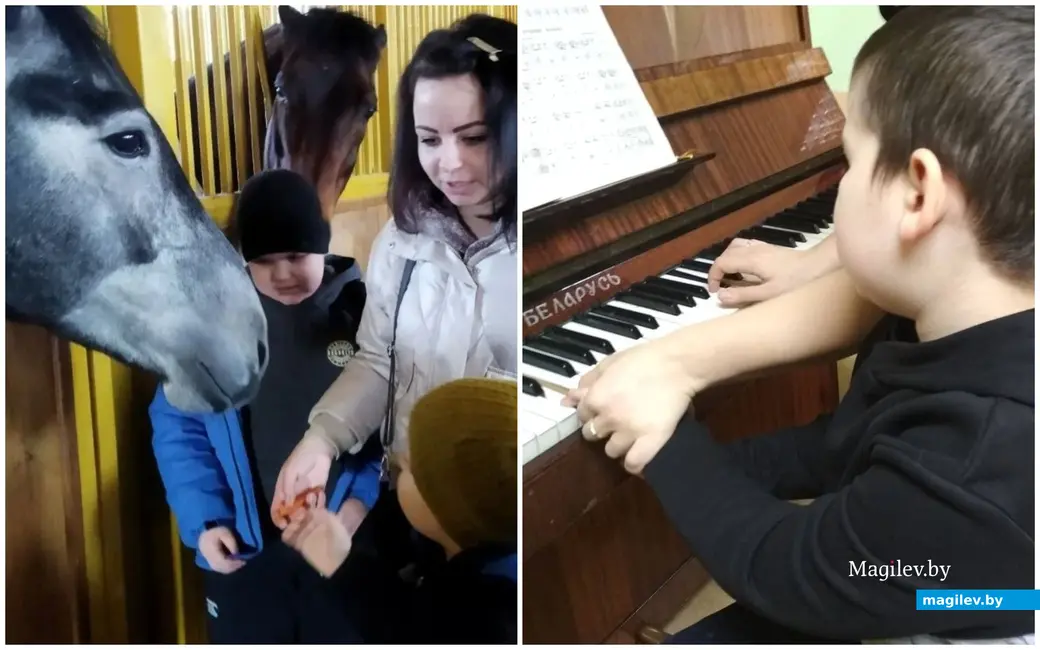 Могилев, февраль 2024 г. Аутизм. Рак мозга.«Прохожу какие-то «Томатисы», на пони занимаюсь с ними, вожу в бассейн, а он просто дома».