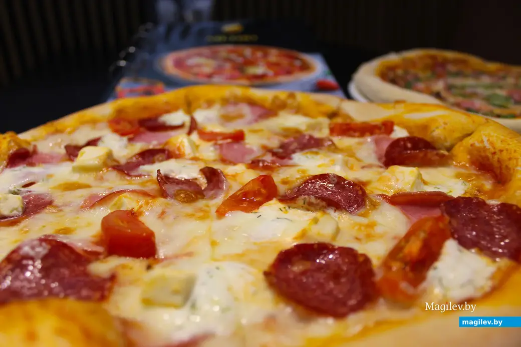 Февраль 2024 года. Могилев. Кафе «Пицца Смайл».