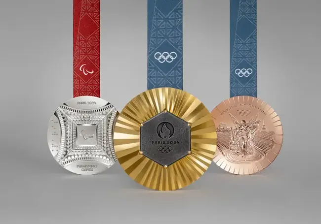 Медали Олимпиады-2024 в Париже будут содержать фрагменты Эйфелевой башни