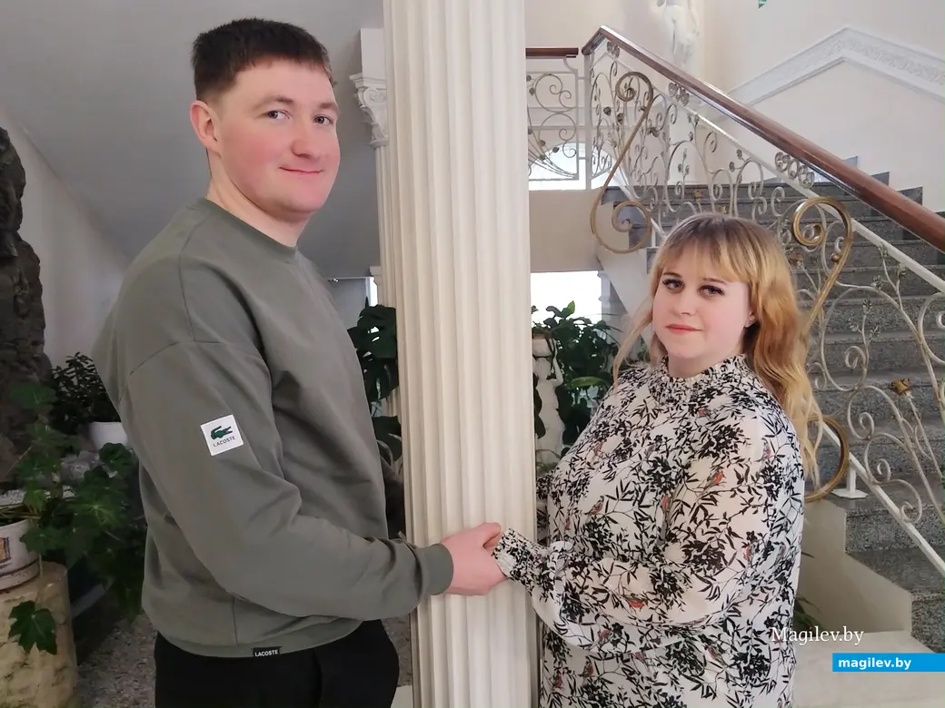 Могилев, ЗАГС. 09.02.2024 г. Вероника и Николай Винниковы. «Временами взрывной но отходчивый».