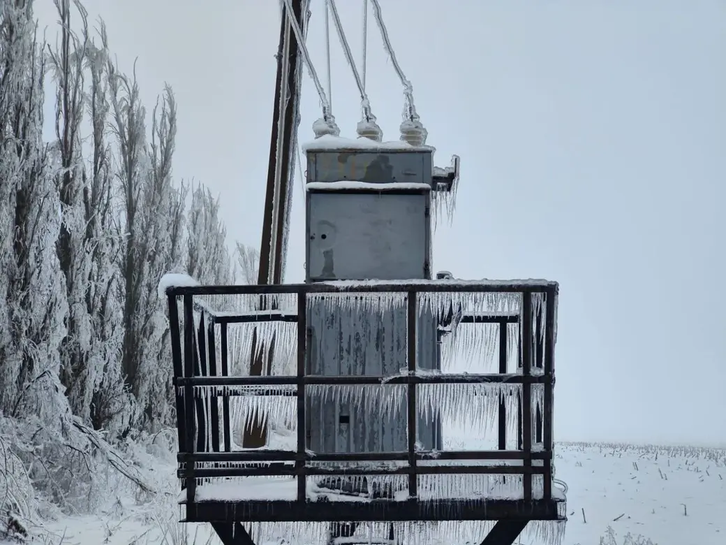 11 февраля 2024 года. Почти 300 населенных пунктов остались без света в Ростовской области. Фото: Минэнерго России.