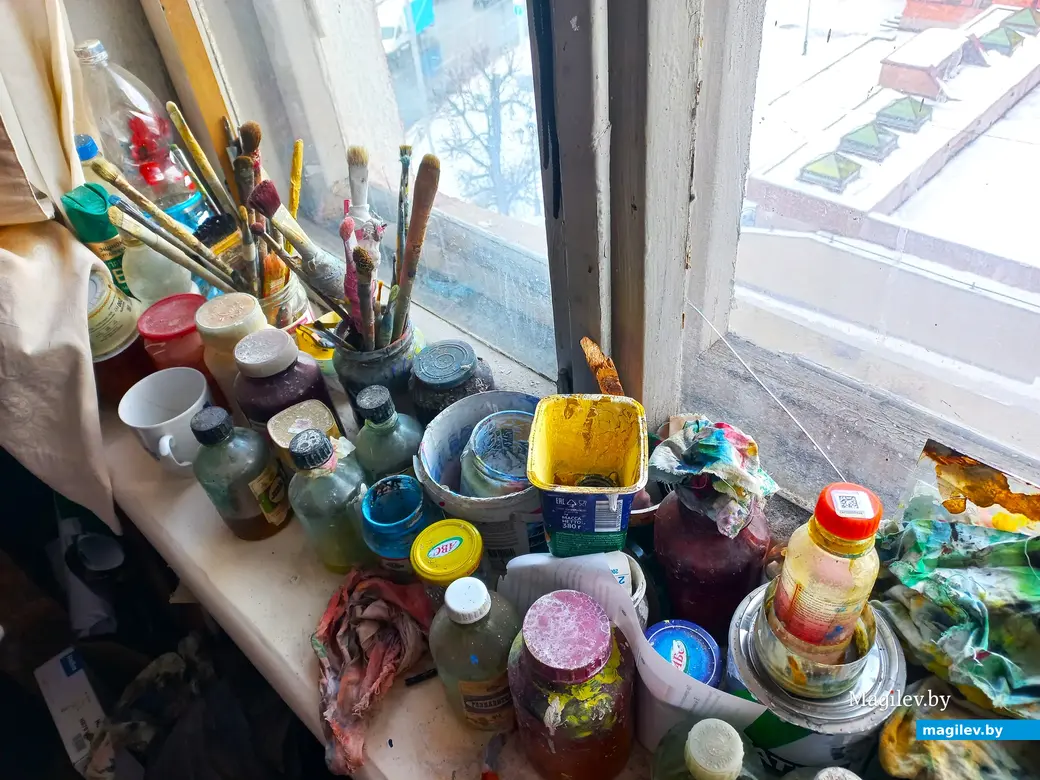 Февраль, 2024 г., Могилев. Мастерская Игоря Адамовича.