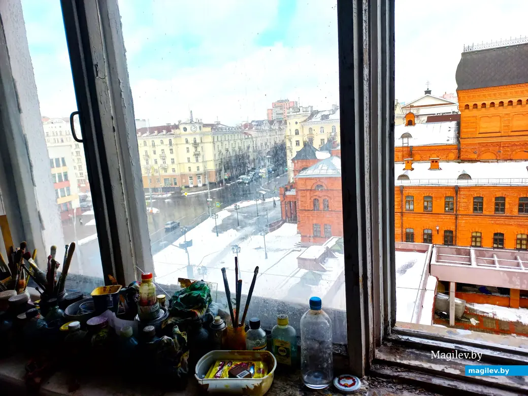 Февраль, 2024 г., Могилев. Мастерская Игоря Адамовича.