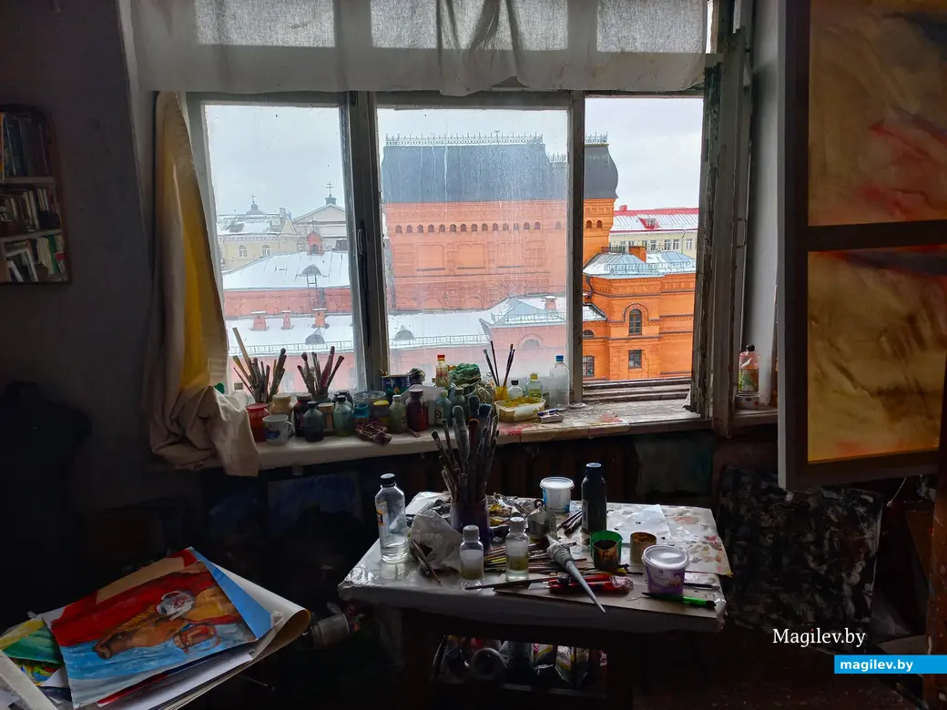 Февраль, 2024 г., Могилев. Мастерская Игоря Адамовича.