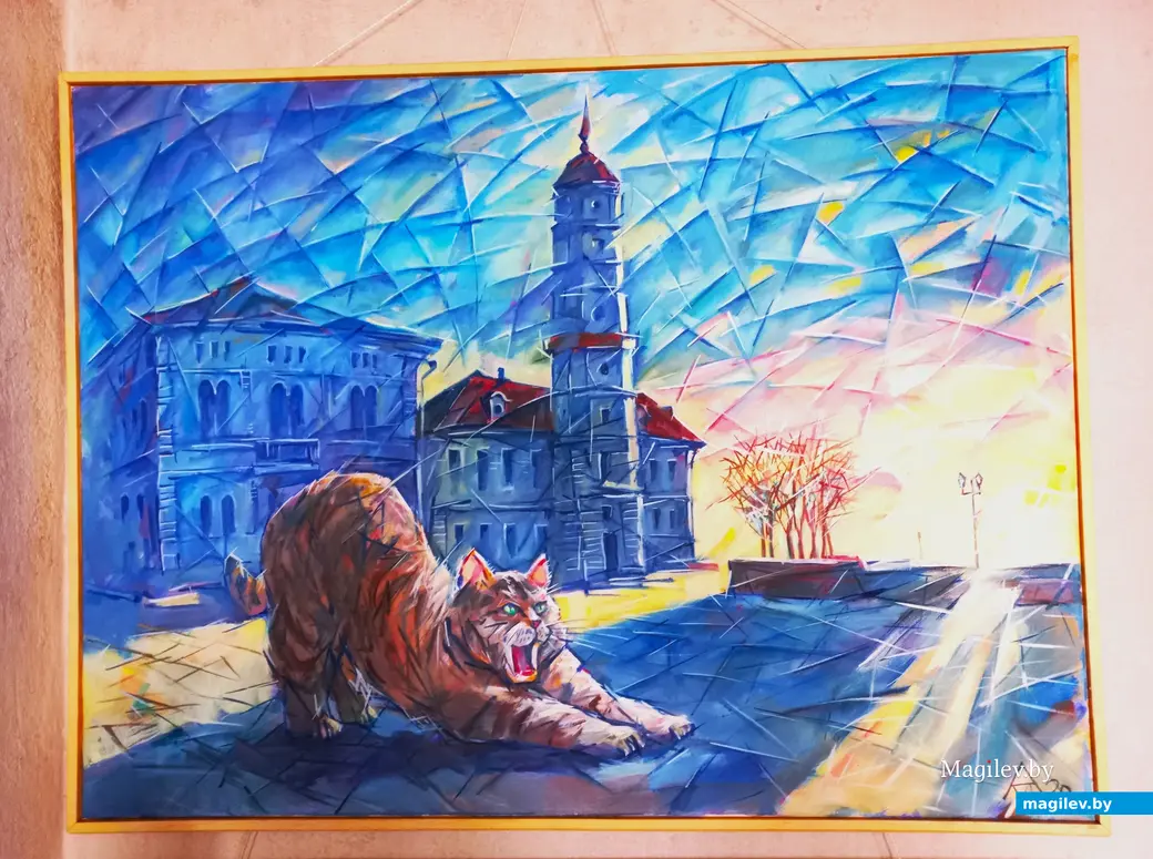 Февраль, 2024 г., Могилев. Картина Игоря Адамовича.