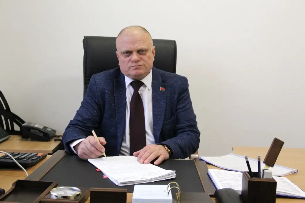 Февраль 2024 года. Юрий Галанов, назначенный начальником отдела организационно-кадровой работы Могилевского горисполкома. Фото t.me/moymogilev.