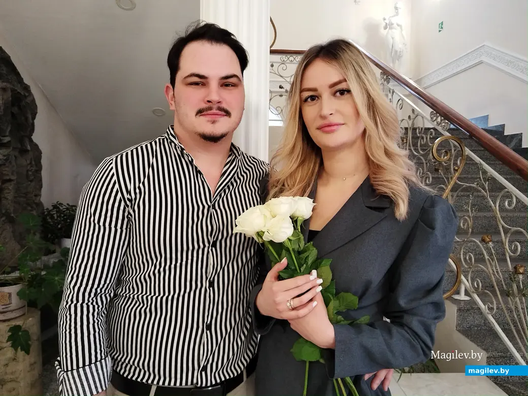 16.02.2024 г. Могилев, ЗАГС. Артем и Татьяна Кальчиба.