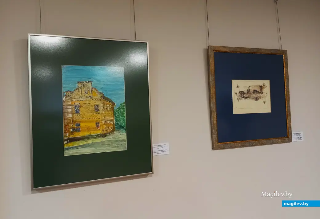 16.02.2024 г., Могилев, музей Бялыницкого-Бирули. Открытие выставки Галины Левиной «Город написан шагами».