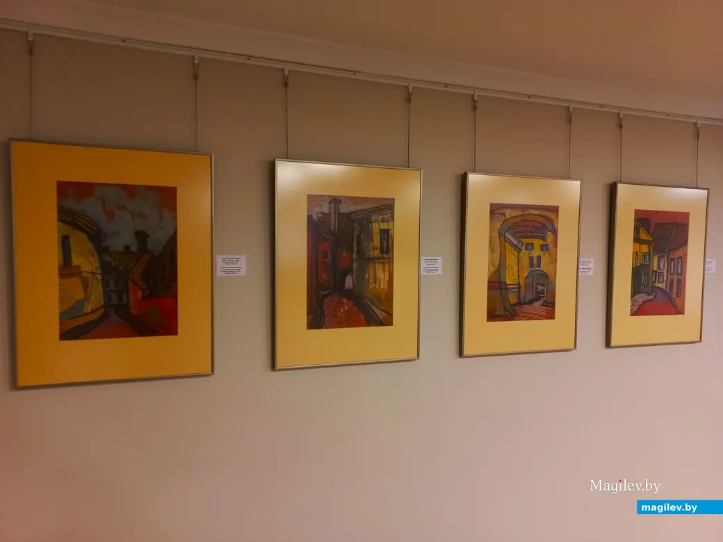 16.02.2024 г., Могилев, музей Бялыницкого-Бирули. Открытие выставки Галины Левиной «Город написан шагами».