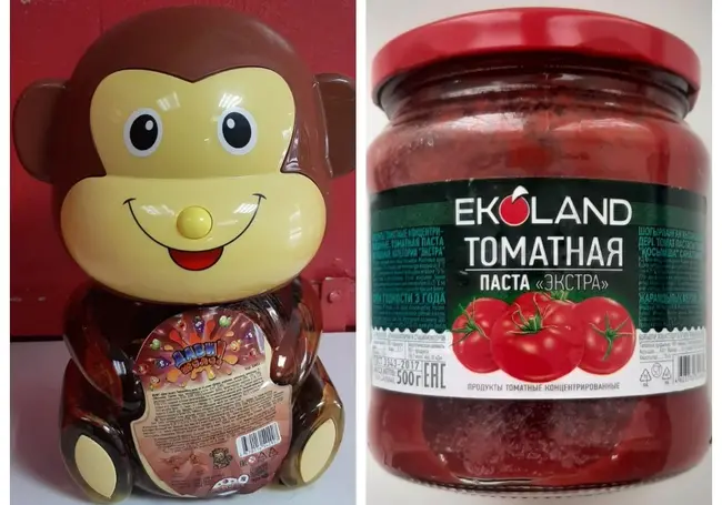 Госстандарт Беларуси запретил реализацию китайского желе с различными вкусами и российской томатной пасты