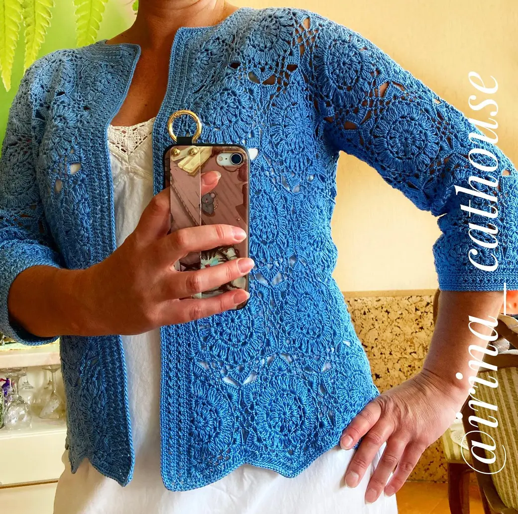 Вязаные работы Ирины Шевцовой. Фото из архива героини публикации.