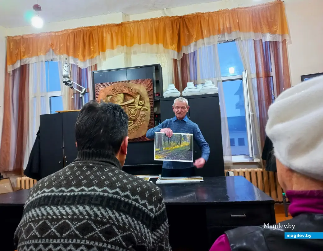 22.02.2024 г., Могилев, фотоклуб «Радуга». Открытие выставки Николая Хотяинцева «Неповторимость момента».