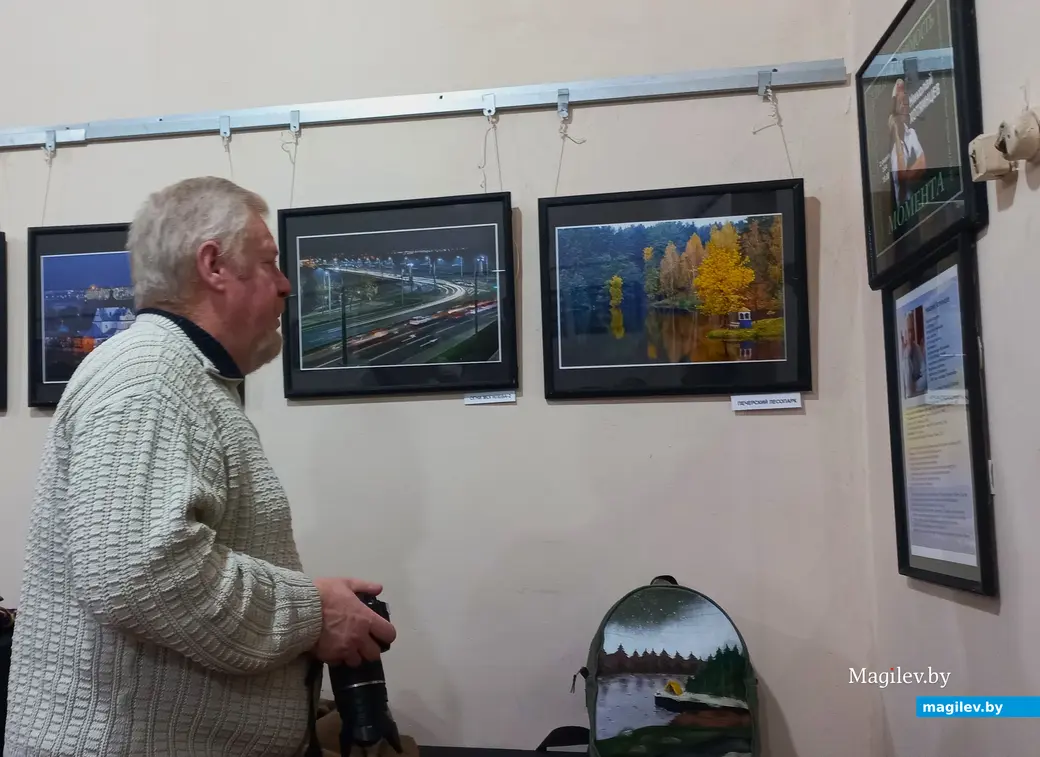 22.02.2024 г., Могилев, фотоклуб «Радуга». Открытие выставки Николая Хотяинцева «Неповторимость момента».