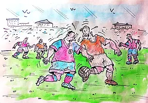 Однажды в Могилеве. Необычный матч на «Спартаке»: ветераны звездных клубов британского футбола против наших