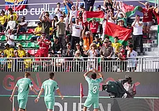 Сборная Беларуси не смогла выйти в финал чемпионата мира по пляжному футболу. Но остается надежда на «бронзу»