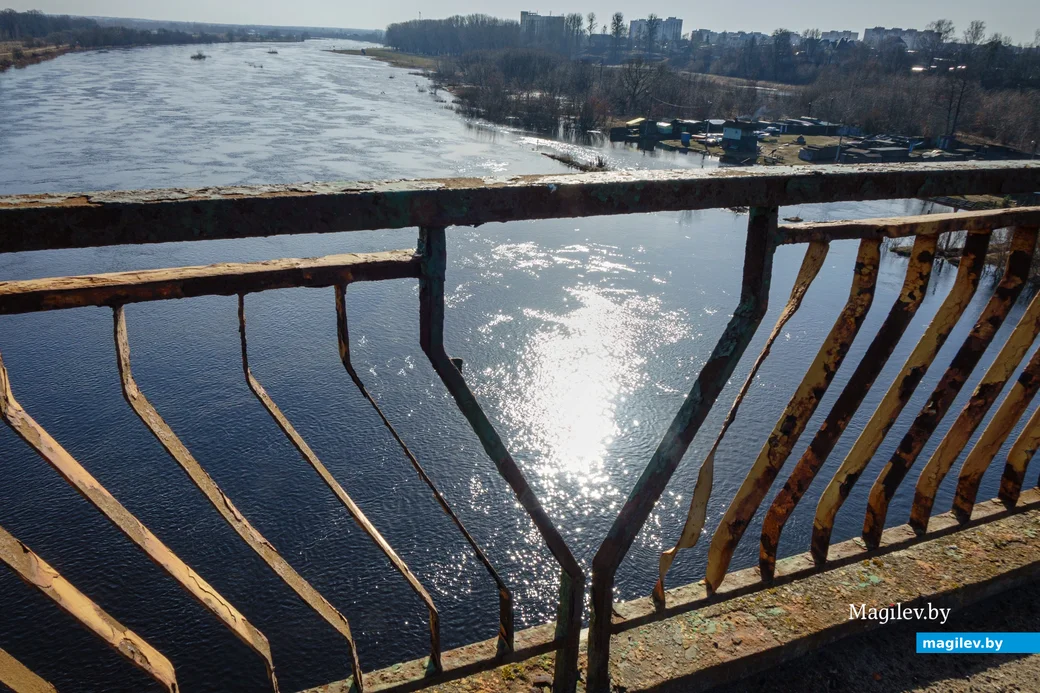 28.02.2024, Бобруйск. Березина у Фандоковского моста