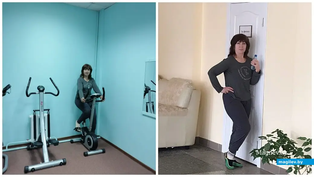 В фитнес-зале ТЦСОН Ленинского района Могилева