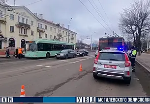 В Могилеве на пешеходном переходе травмирована 10-летняя девочка. Видео