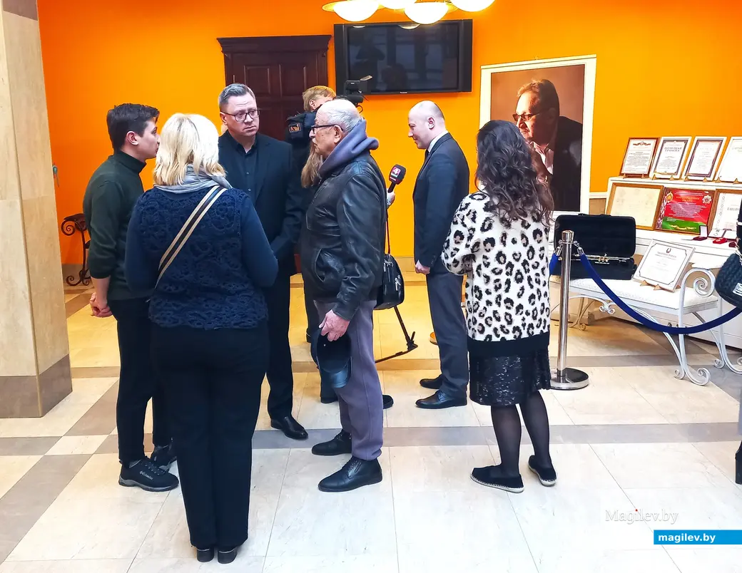 01.03.2024 г., Могилев, областной театр кукол. Вечер памяти бывшего директора Владимира Андреенко.