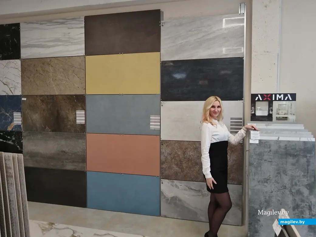 Март, 2024 г. Могилев. Салон плитки «Эвриола».