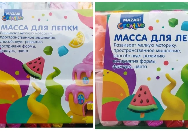 Опасный детский пластилин запретили продавать в Беларуси