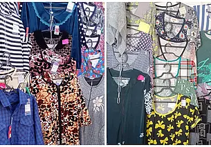 В торговом павильоне в Могилеве продавали одежду и обувь без документов