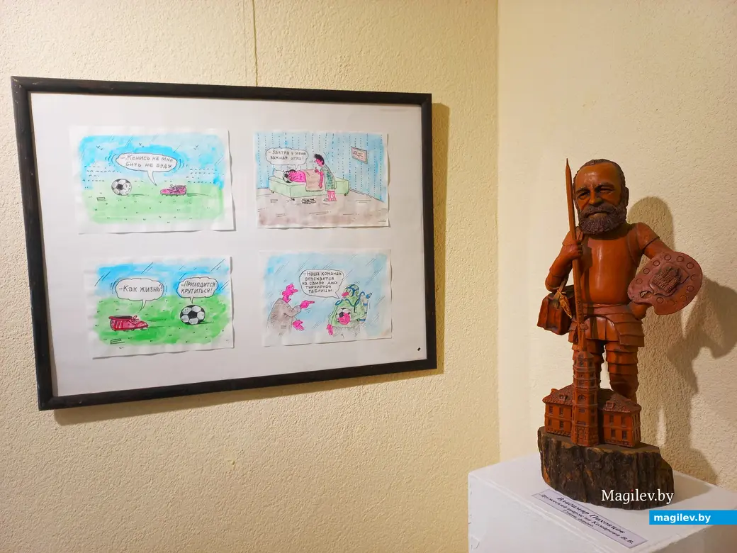 06.03.2024 г., Могилев, выставочный зал музея истории Могилева. Выставка «Весна пришла, весне — улыбки».