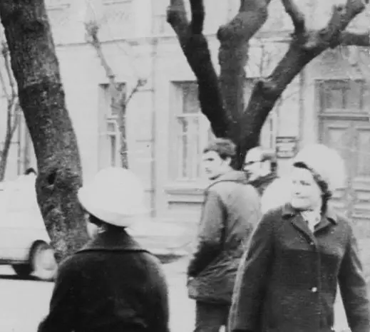 1970-е годы, накануне дня 8 марта, Могилев, ул. Первомайская. Паша и Витя.